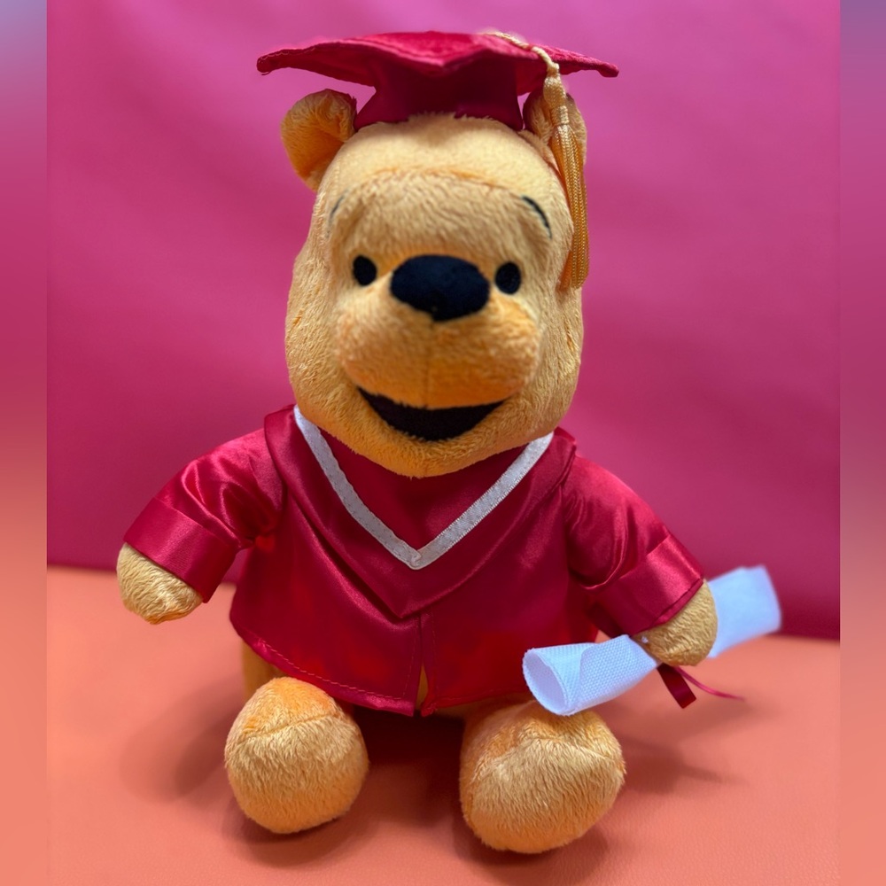 Winnie The‎ Pooh Graduation Plush